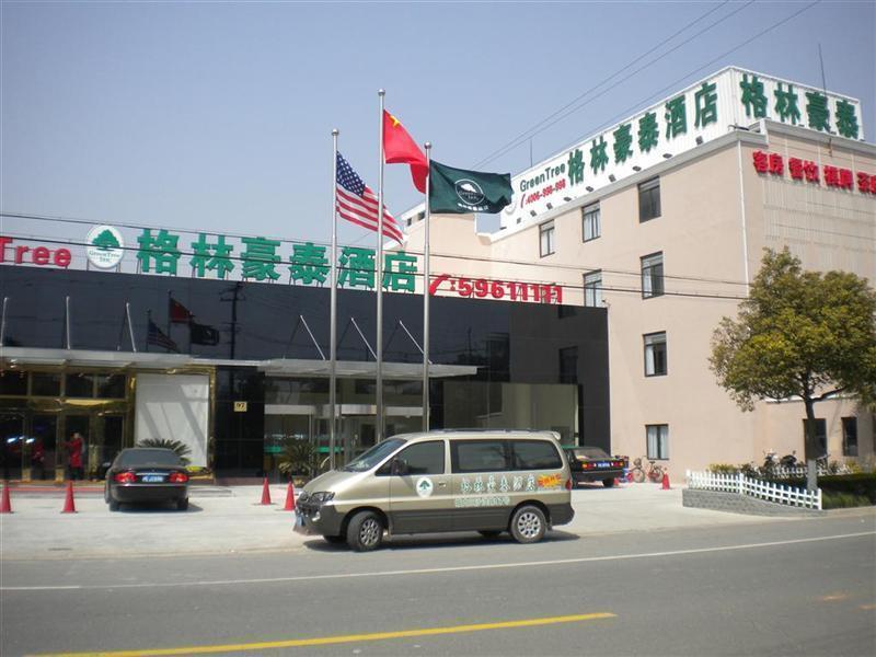 Greentree Inn Shanghai Chongming Nanmen Express Hotel Luaran gambar